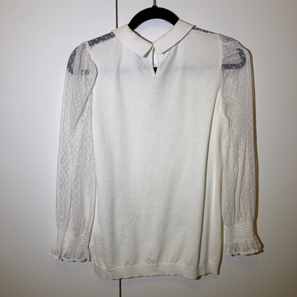 Adrianna Papel Medium White Blouse - Picture 7 of 8